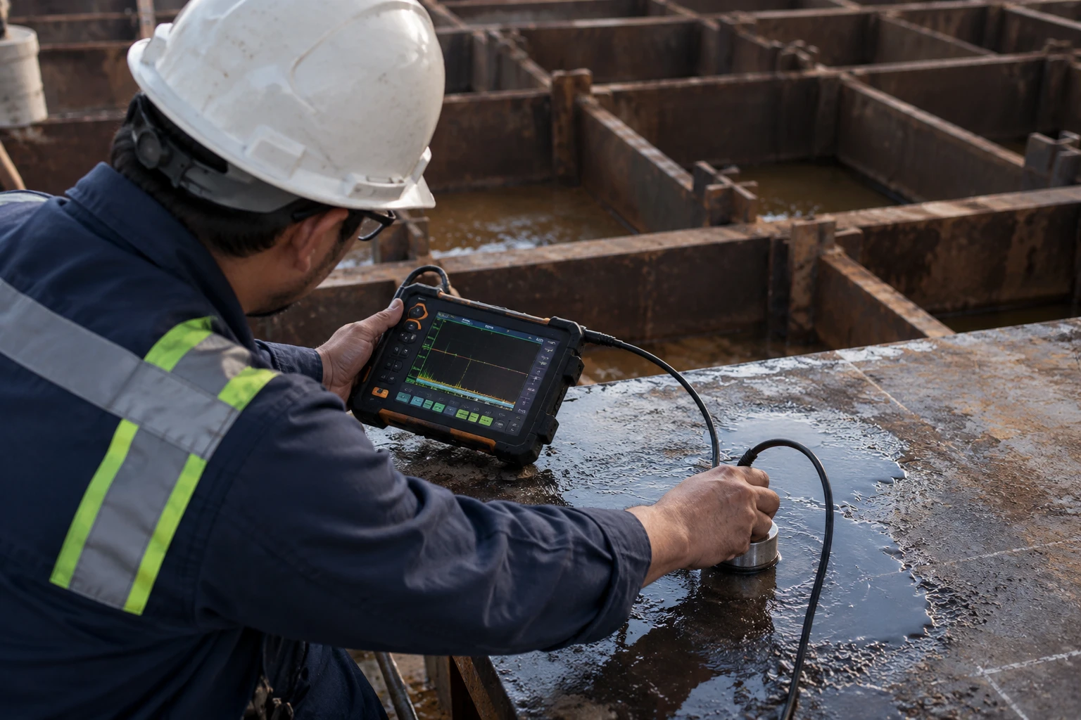 Slab leak detection under concrete foundation